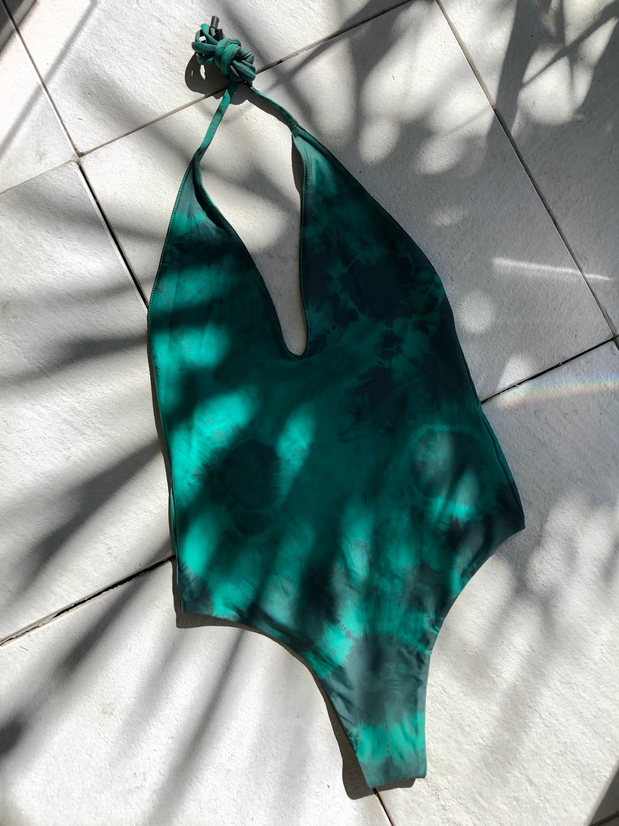 Caroline Sea Olive One-Piece