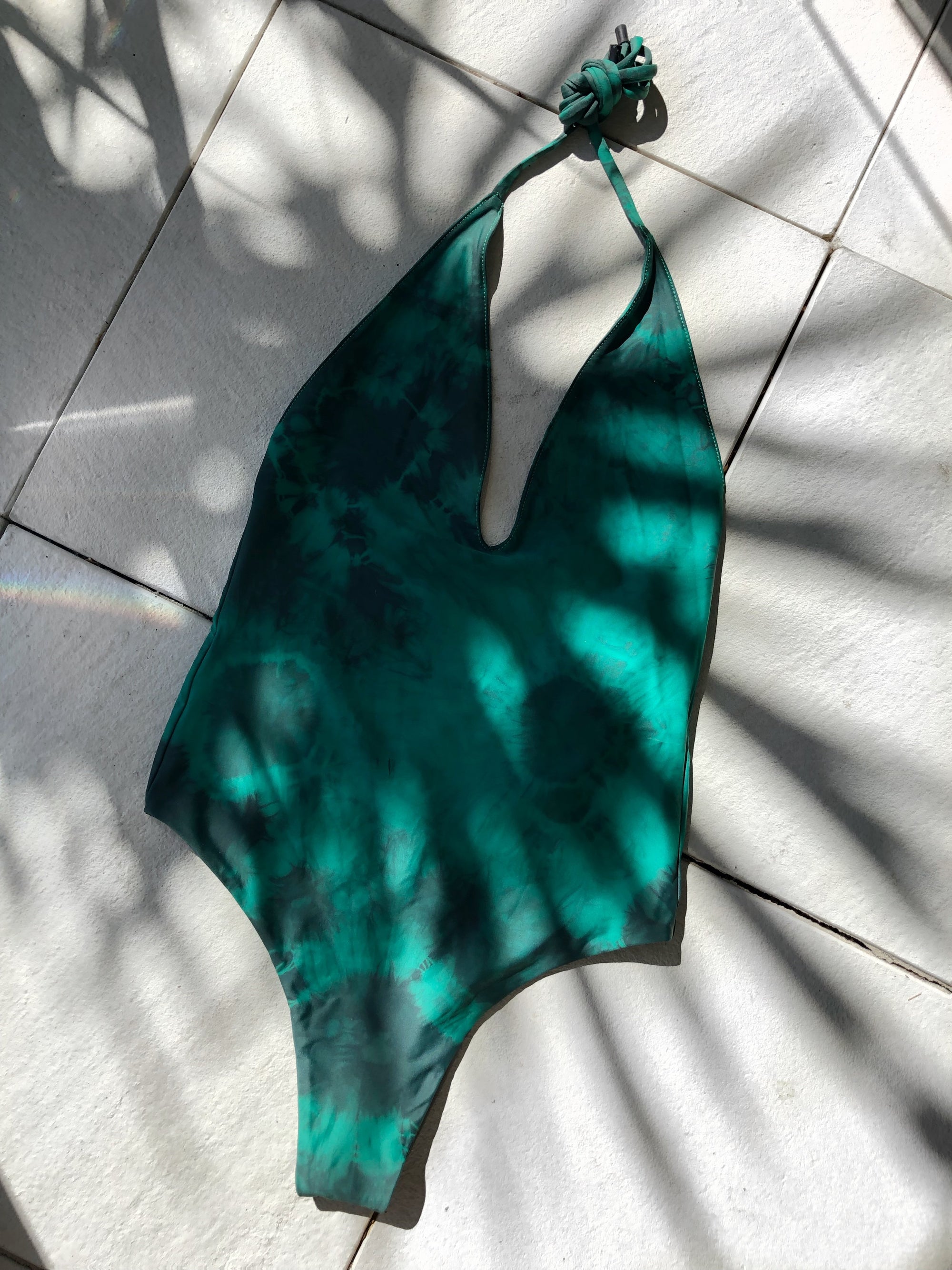 Caroline Sea Olive One-Piece