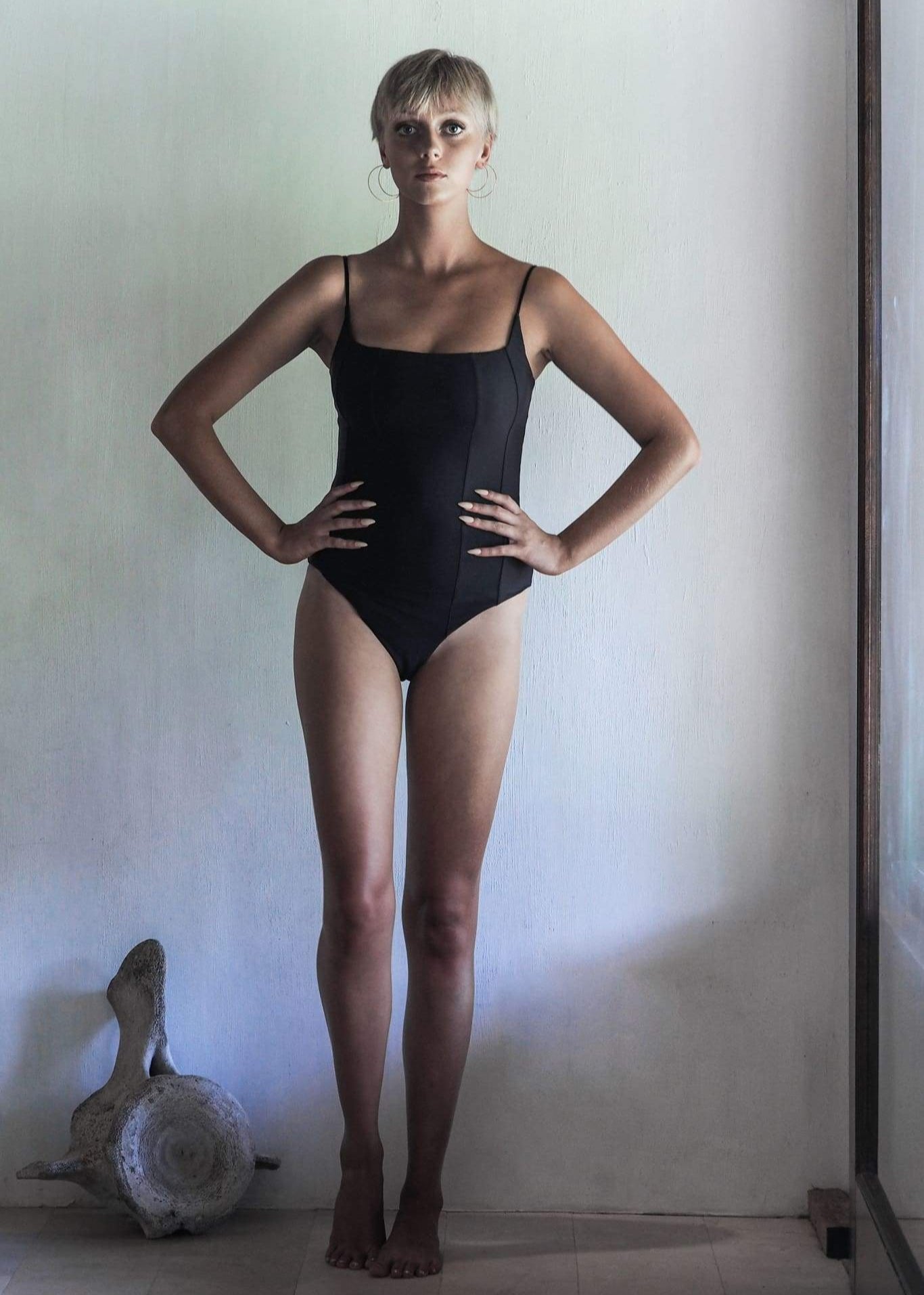 Dolores Sea Black One-Piece