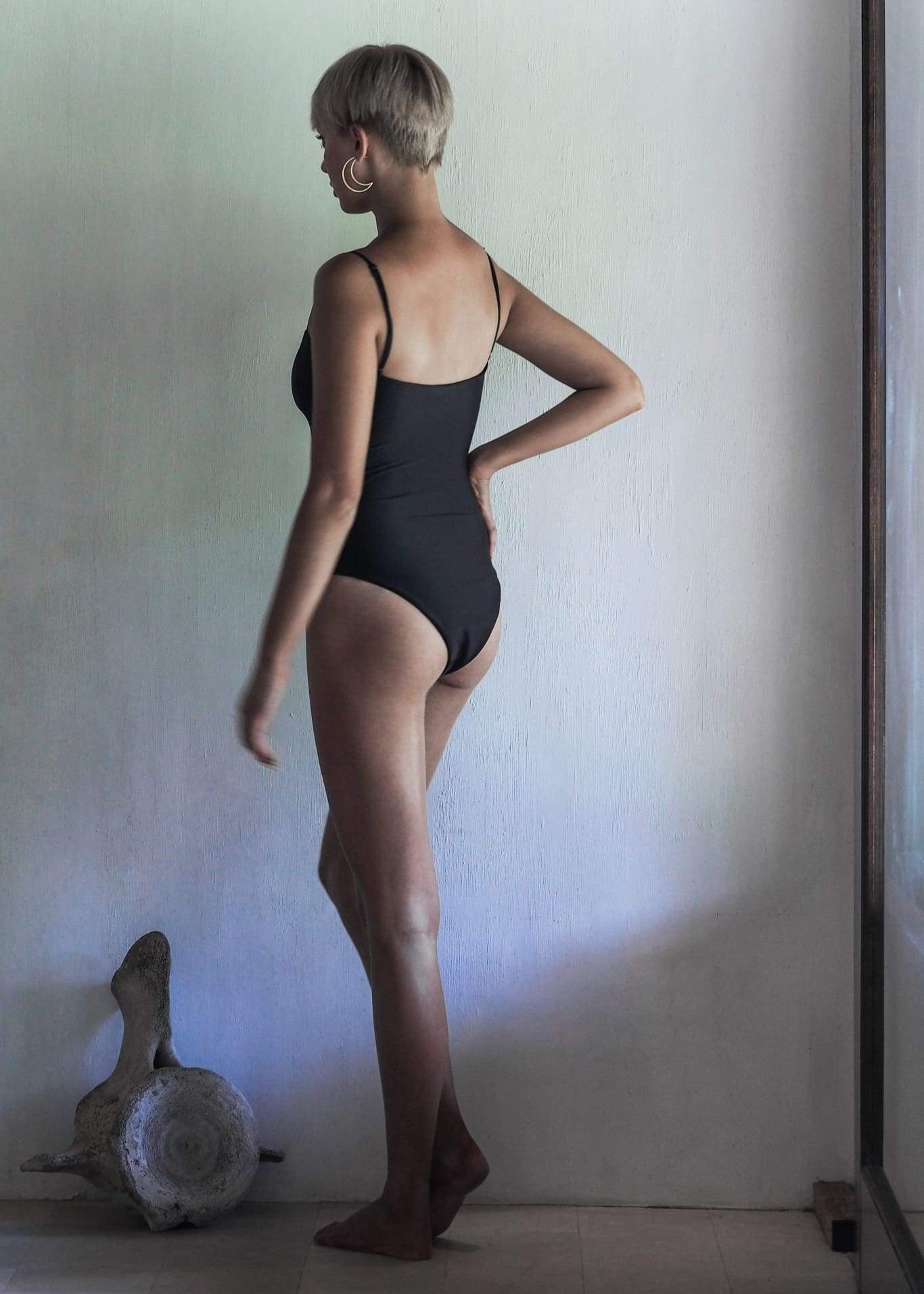 Dolores Sea Black One-Piece