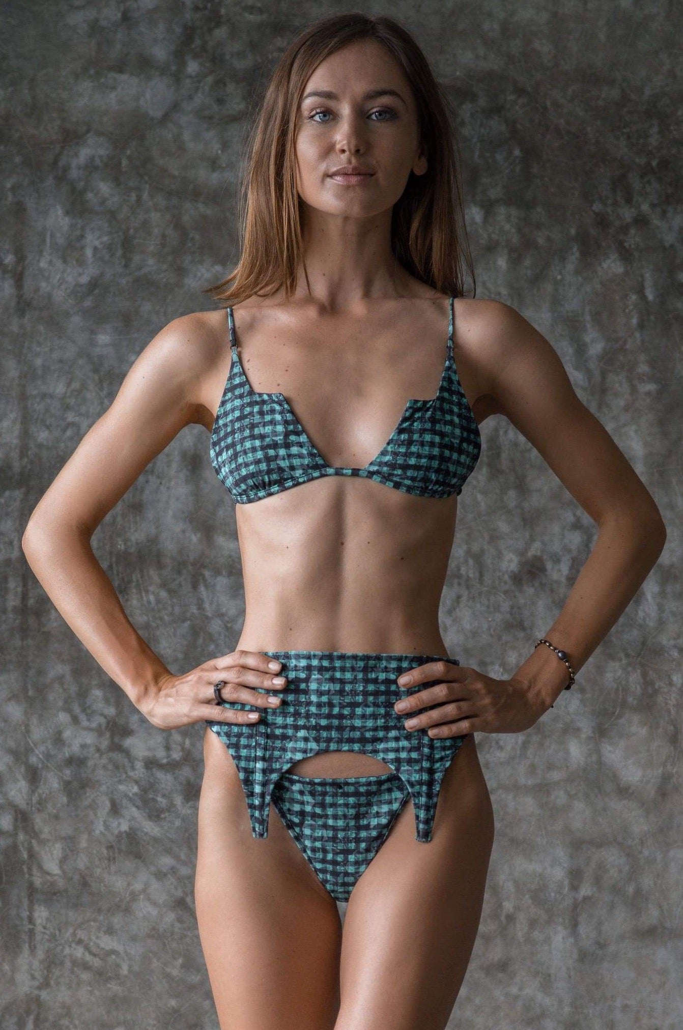 Shirley Tartan Top
