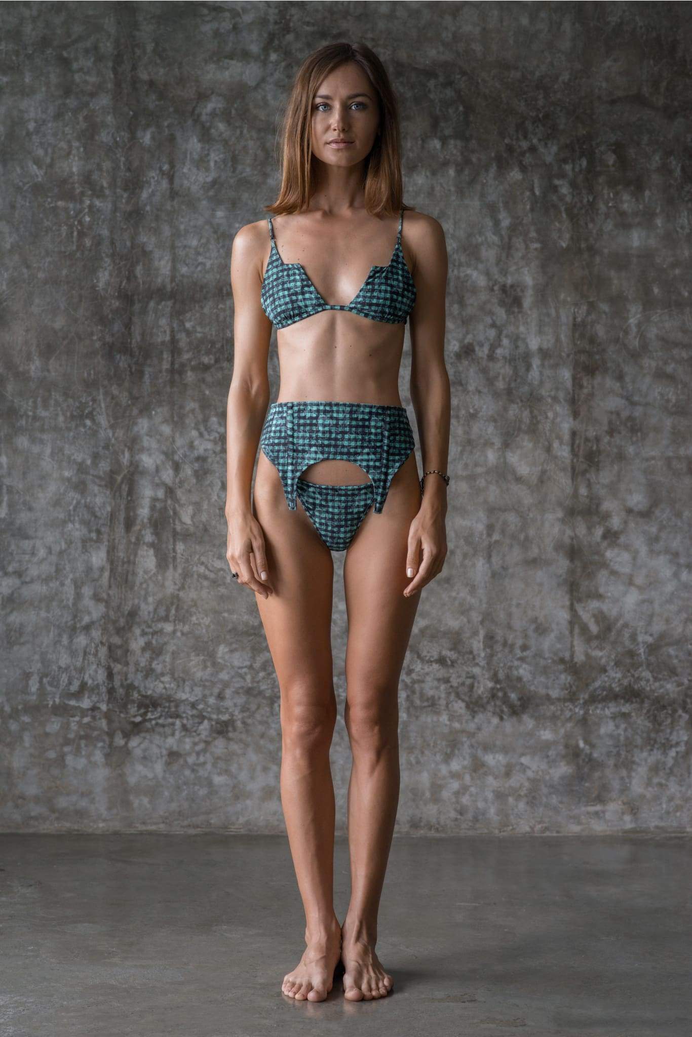 Shirley Tartan Top